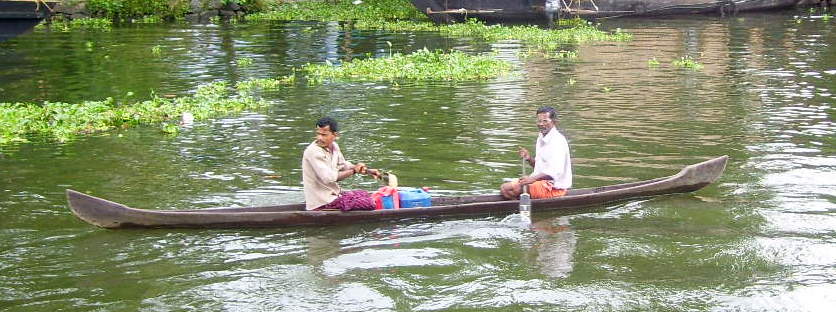Private Vehicle in Backwaters