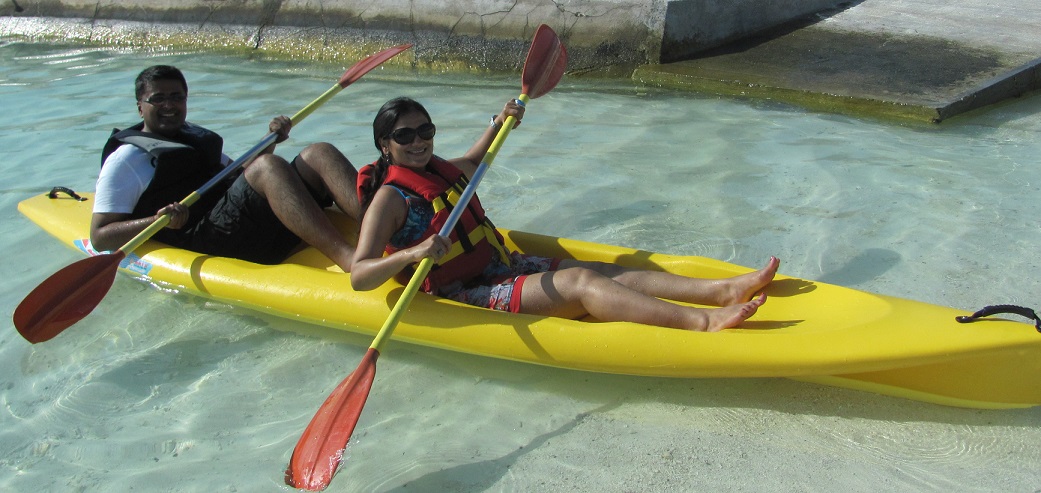 Sea Kayaking in Kurumba Village Maldives