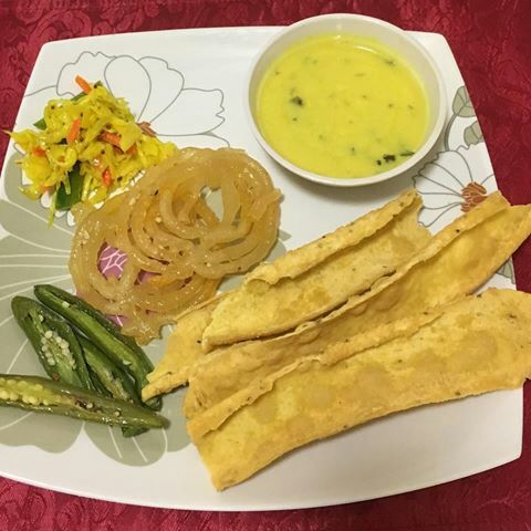 Fafda Jalebi Breakfast in Gujarat